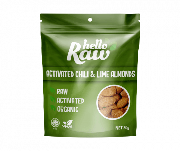 Hello Raw Activated Chilli & Lime Almonds