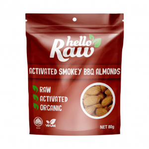 Hello Raw Activated Smokey BBQ Almonds