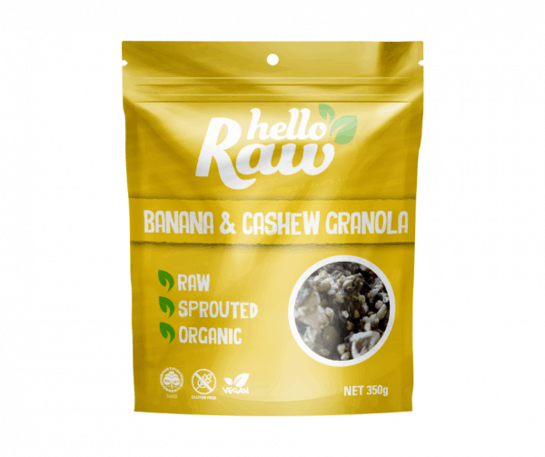 Hello Raw Banana & Cashew Granola