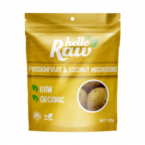 Hello Raw Passionfruit & Coconut Macaroons