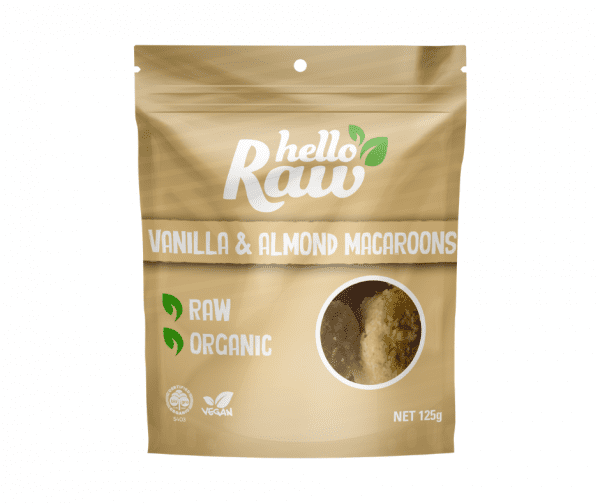 Hello Raw Vanilla & Almond Macaroons